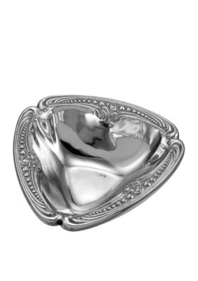 Wilton Armetale Belle Mont Triangular Bowl