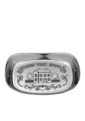 Wilton Armetale Bless This House Bread Tray