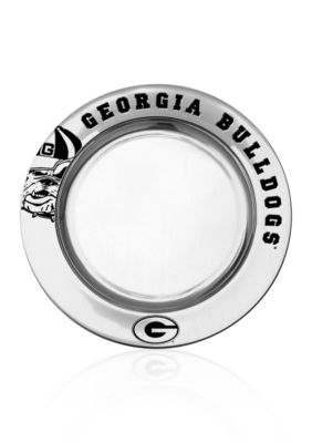 Wilton Armetale Georgia Bulldogs Small Round Tray
