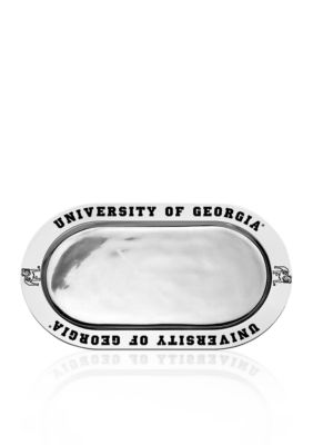 Wilton Armetale Georgia Bulldogs Large Oval Tray