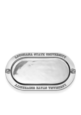 Wilton Armetale LSU Tigers Large Oval Tray