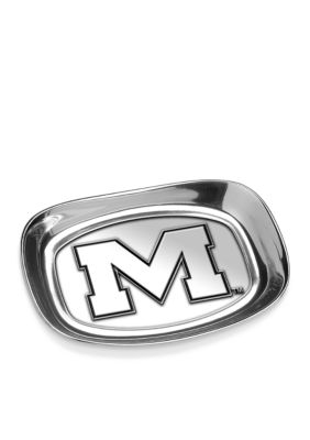 Wilton Armetale Ole Miss Rebels Bread Tray