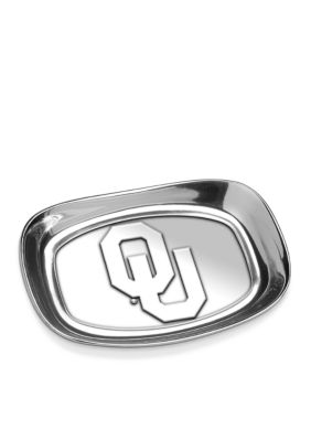 Wilton Armetale Oklahoma Sooners Bread Tray