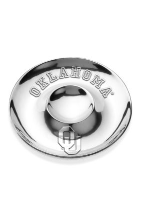Wilton Armetale Oklahoma Sooners Chip and Dip Tray