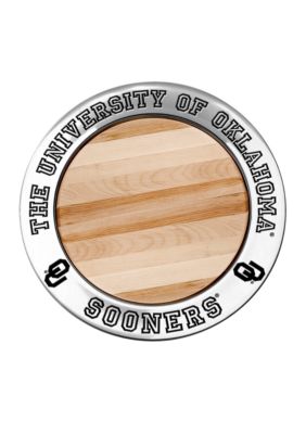 Wilton Armetale Oklahoma Sooners Small Cheeseboard