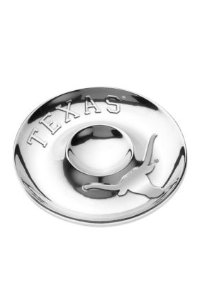 Wilton Armetale Texas Longhorns Chip and Dip Platter