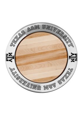 Wilton Armetale Texas A & M Aggies Small Cheeseboard