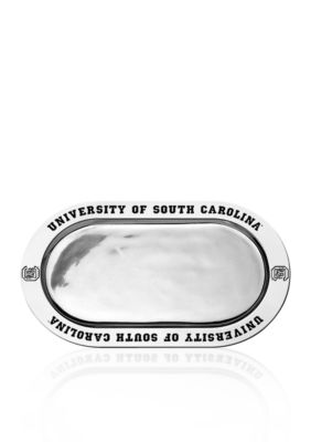 Wilton Armetale South Carolina Gamecocks Large Oval Tray