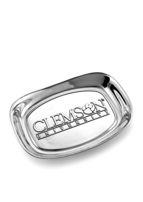 Wilton Armetale Clemson Tigers Bread Tray