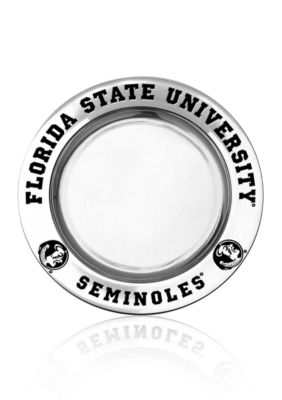 Wilton Armetale Florida State Seminoles Small Round Tray