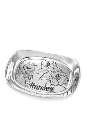 Wilton Armetale State of Alabama Bread Tray