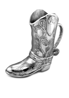 Wilton Armetale Cowboy Boot 2 Quart Pitcher - Online Only