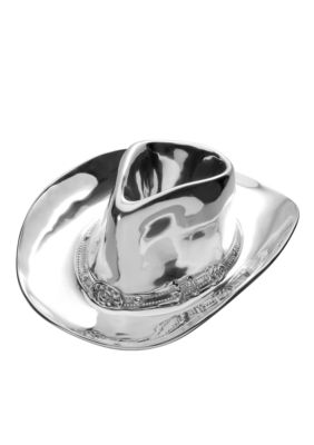 Wilton Armetale Cowboy Hat Chip & Dip Server - Online Only