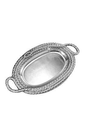 Wilton Armetale Lasso Oval Tray