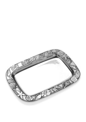 Wilton Armetale Seashell Medium Rectangle Tray