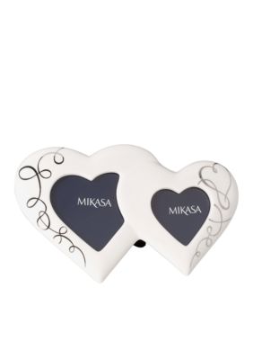 Mikasa Love Story Double Heart Frame