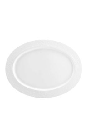 Countryside Scroll Oval Platter