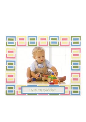 Gorham Merry-Go-Round Pitter Patter I Love My Godfather 5x7 Frame