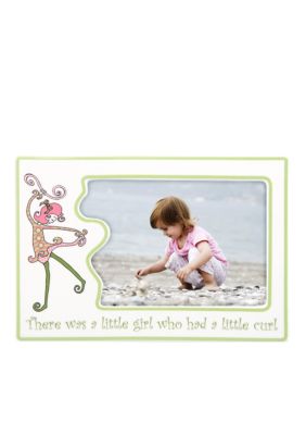 Gorham Merry-Go-Round Little Girl with a Curl 4x6 Character Frame