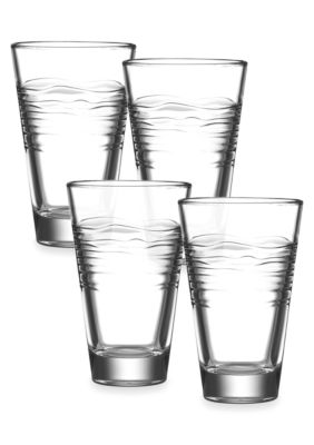 Kathy Ireland Kahala Set of 4 Highball Glasses