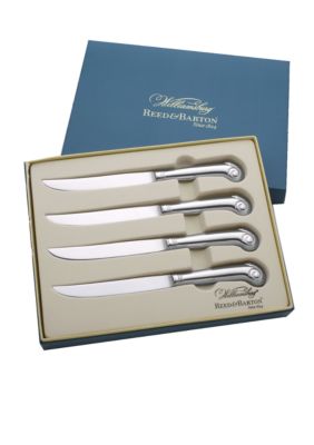 Reed & Barton Royal Shell Set of 4 Steak Knives