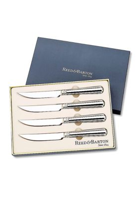 Reed & Barton Preston 4 Piece Steak Knife Set