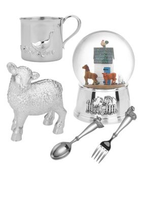 Reed & Barton Farmyard Friends Children Silver Giftware