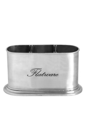 Towle Antique Barware Flatware Caddy