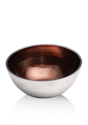 Towle Hammersmith Jewels Smoky Quartz Round Bowl 11-in.