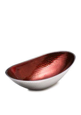 Towle Hammersmith Jewels Ruby Oval Bowl 12-in.