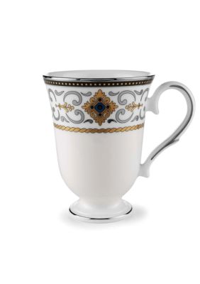 Vintage Jewel Accent Mug