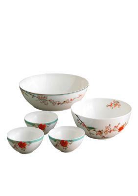Chirp Dish It Out - 5 pc Serving Bowl Set