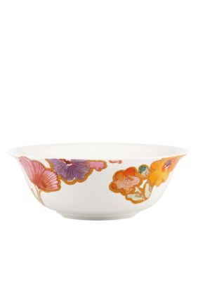 Floral Fusion Serving Bowl