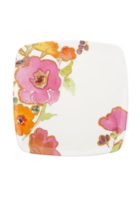 Floral Fusion Square Platter