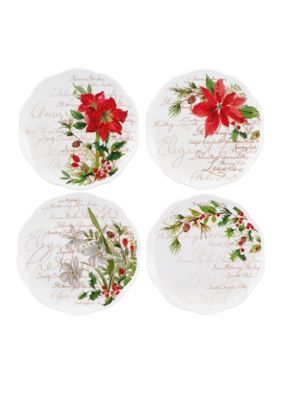 Set of 4 Dessert Plates