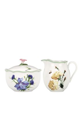 Floral Meadow Sugar & Creamer