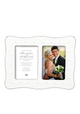 Lenox Bliss Invitation Double 5x7 Frame