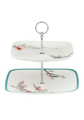 Chirp 2 Tier Dessert Server