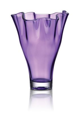 Lenox Amethyst Ruffle Vase