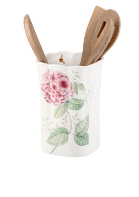 Lenox Butterfly Meadow Utensil Crock with 4 Utensils