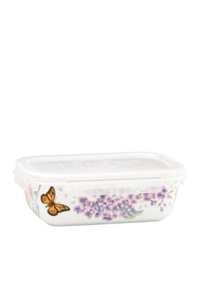 Lenox Butterfly Meadow Rectangular Serve and Store Container
