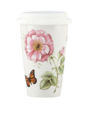 Butterfly Meadow Thermal Travel Mug 12-oz.