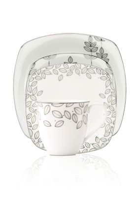 Lenox Platinum Leaf Square