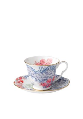 Wedgwood Butterfly Bloom Spring Blossom Cup and Saucer