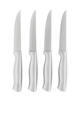 Cooks Tools Set of 4 Stainless Steel Steak Knives