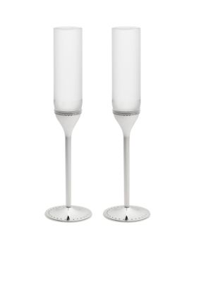 Vera Wang Grosgrain Toasting Flutes