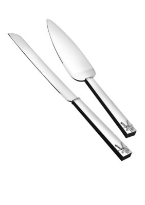 Vera Wang Love Knots Cake Knife and Trowel Set