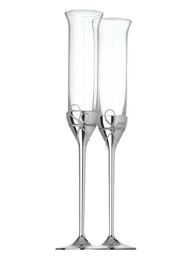 Vera Wang Love Knots Toasting Flutes