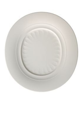 Farmhouse Touch Relief Oval Gourmet Plate