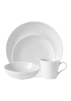 Gordon Ramsay Maze White 4pc Place Setting